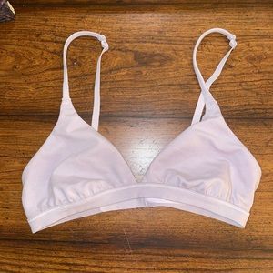 Skims cotton jersey bralette